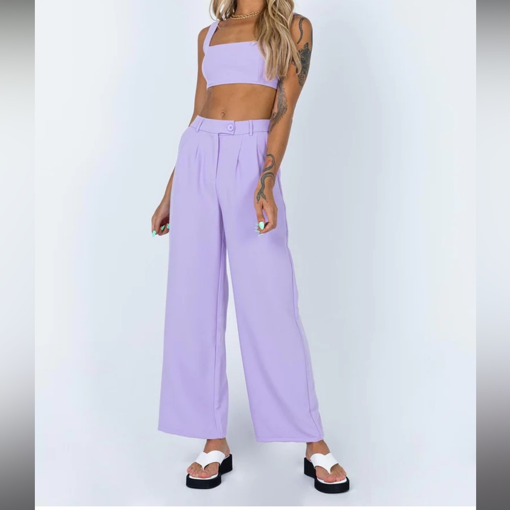 Princess Polly Huxley Set Lilac